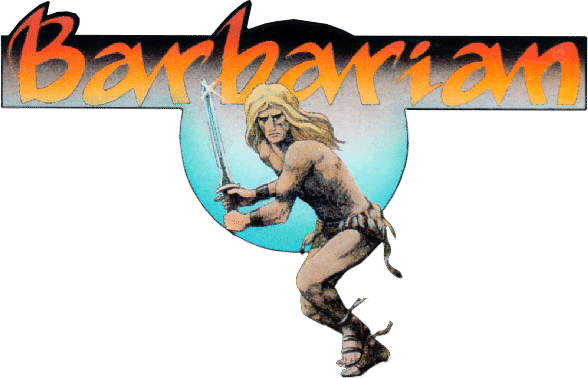 Barbarian logo for Atari ST